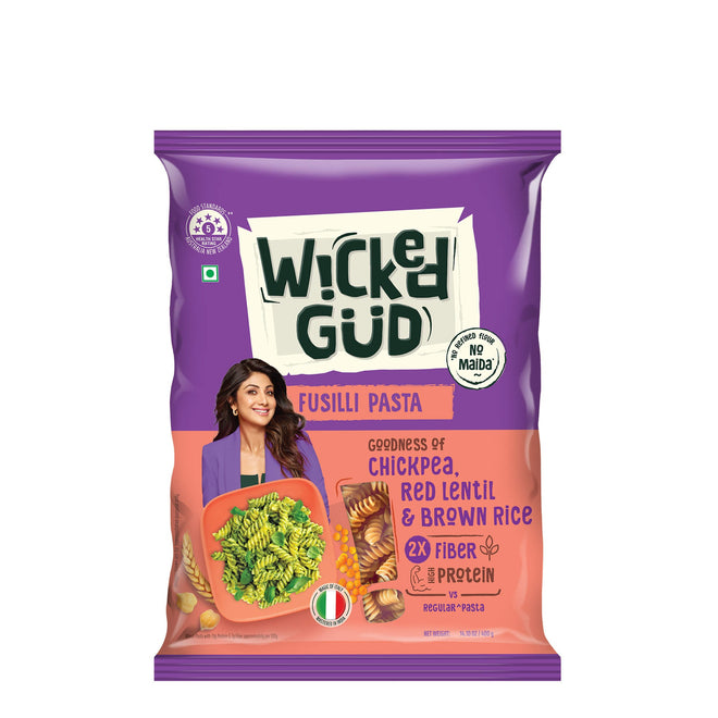 Multigrain Fusilli Pasta - 400 g