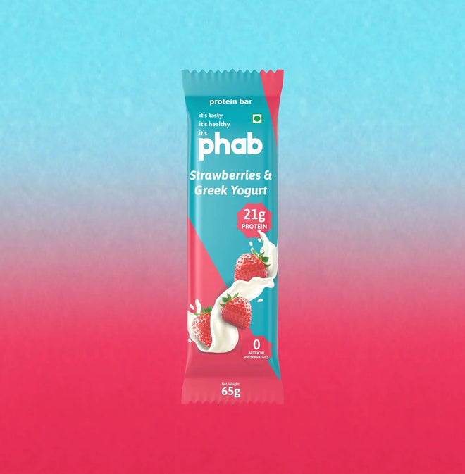 21g Protein Bar - Strawberries & Greek Yogurt - 65 g