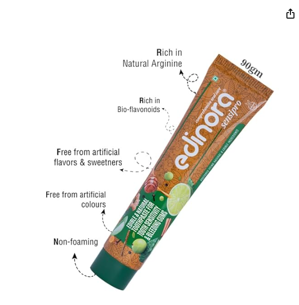 Sensipro Ayurvedic Toothpaste for Bad Breath & Sensitivity - 90 g