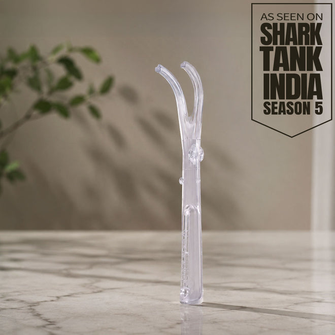 Dental Floss Holder for Easy Flossing