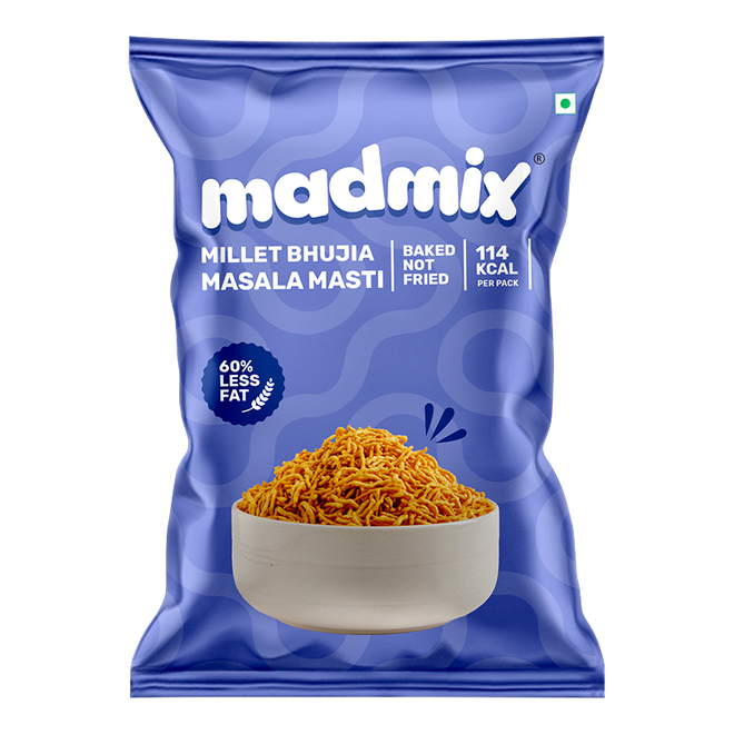 Jowar Millet Bhujia - Masala Masti - 27 g