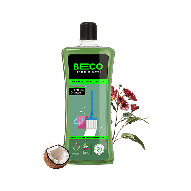 Natural Floor Cleaner Liquid Eucalyptus - 1 litre + 1 litre Free