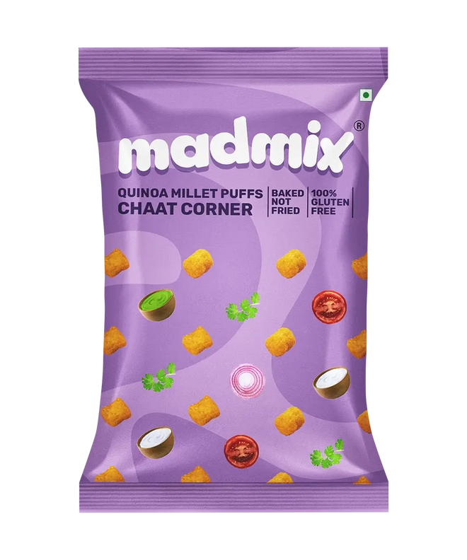 Quinoa Millet Puffs - Chaat Corner - 53 g