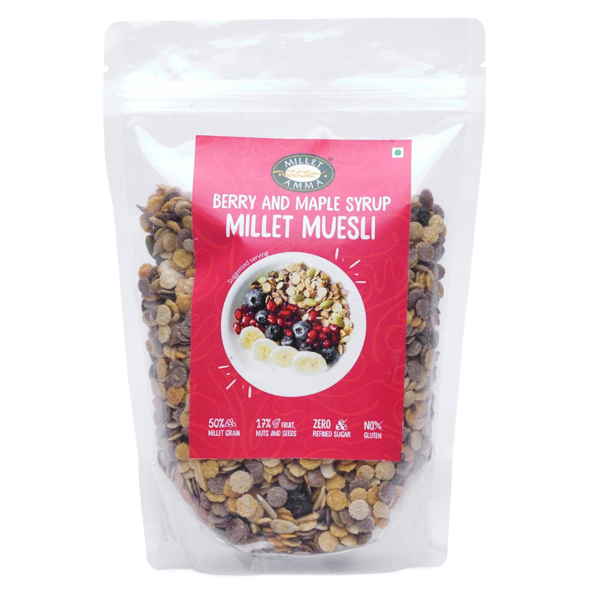 Millet Amma Millet Muesli - Berries - 300 g