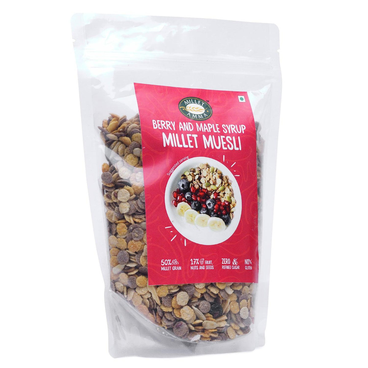 Millet Amma Millet Muesli - Berries - 300 g