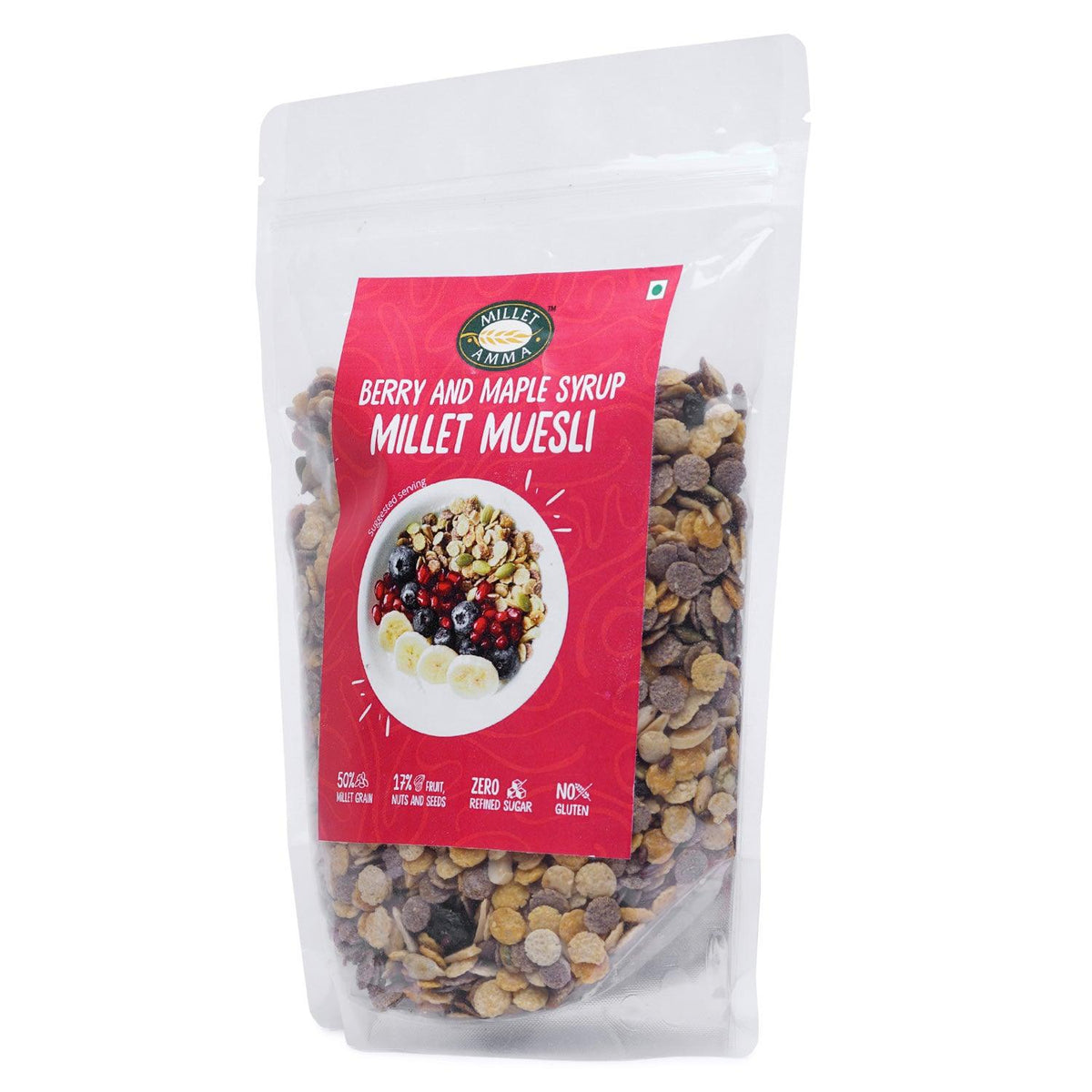 Millet Amma Millet Muesli - Berries - 300 g