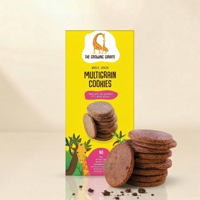 Whole Grain Multigrain Cookies - 180 g