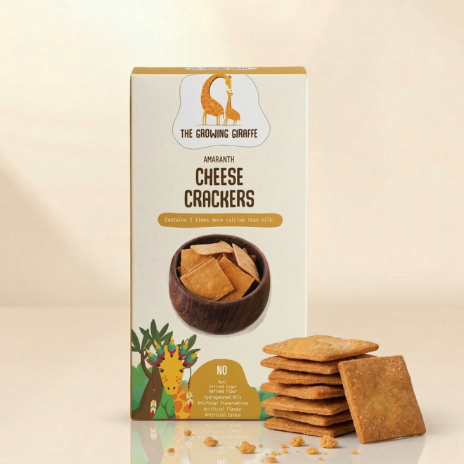Cheese Amaranth Crackers - 60 g