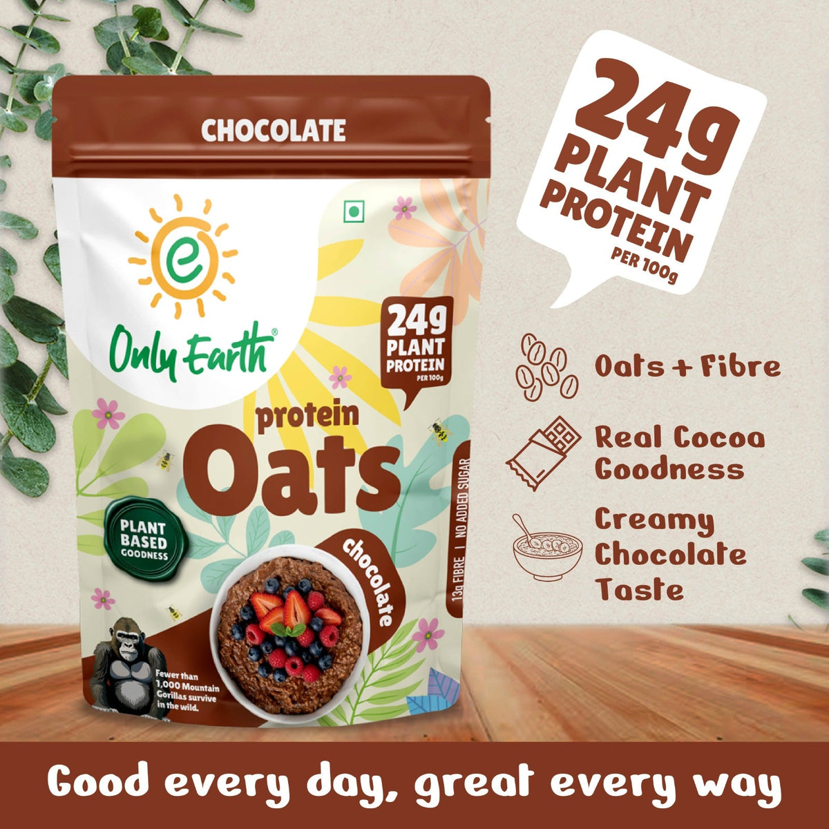 24g Protein Oats - Chocolate - 350 g