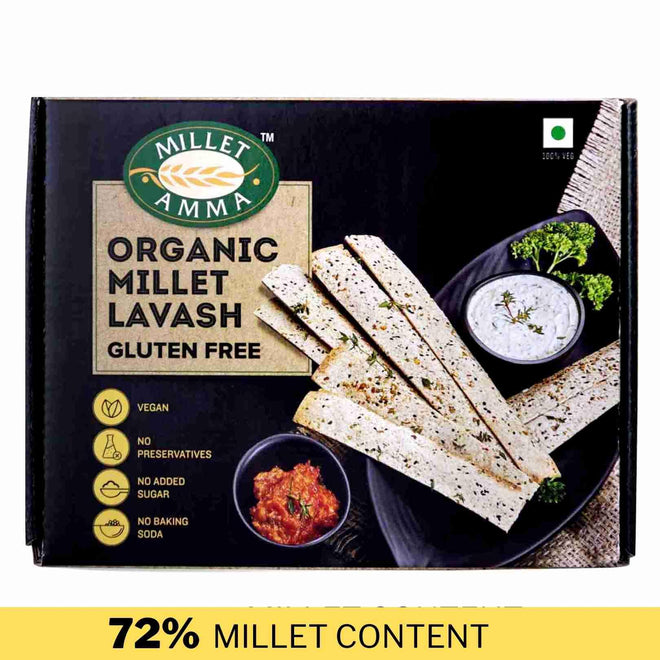 Millet Lavash (Gluten Free) - 150 g