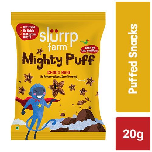 Choco Ragi Puffs