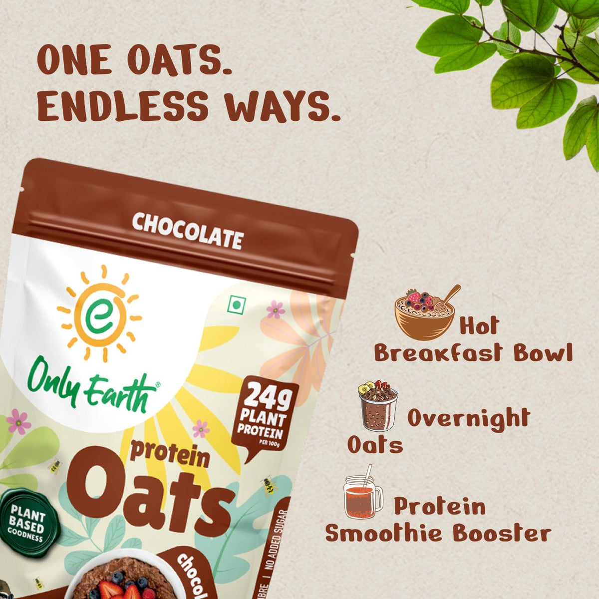 24g Protein Oats - Chocolate - 350 g