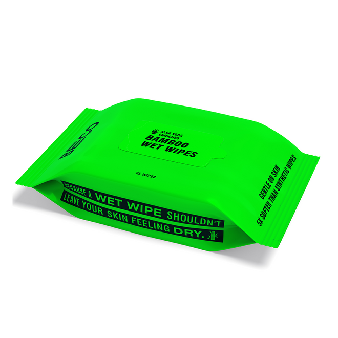Bamboo Wet Wipes with Aloe Vera