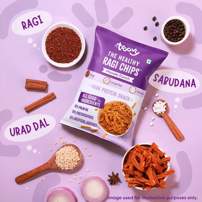 Ragi Chips - Masala Punch - 70 g