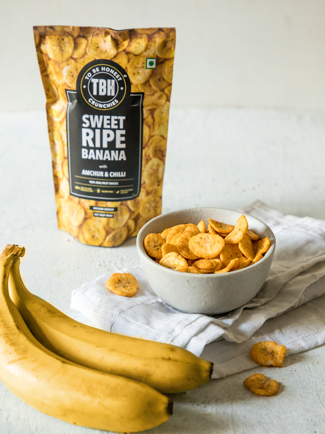 Sweet Ripe Banana with Amchur and Chilli - 75 g