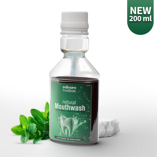 Ayurvedic Mouthwash - Prebiotic & Alcohol Free - 200 ml
