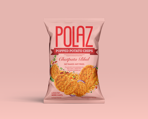 Chatpata Bhel - Popped Potato Chips - 50 g