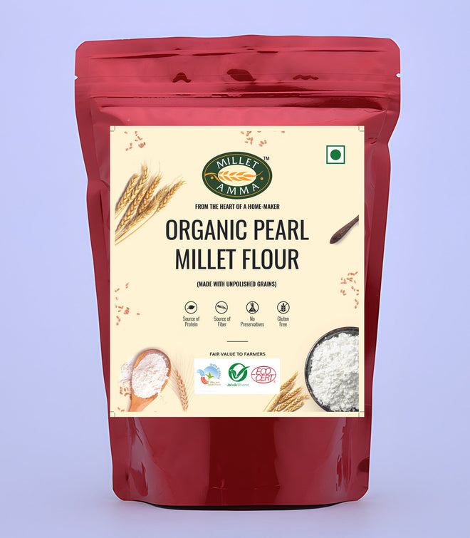 Bajra (Pearl Millet) Flour Organic 500 G