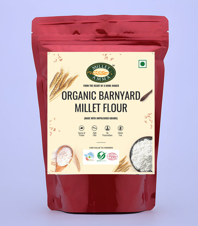 Barnyard Millet Flour Organic - 500gm