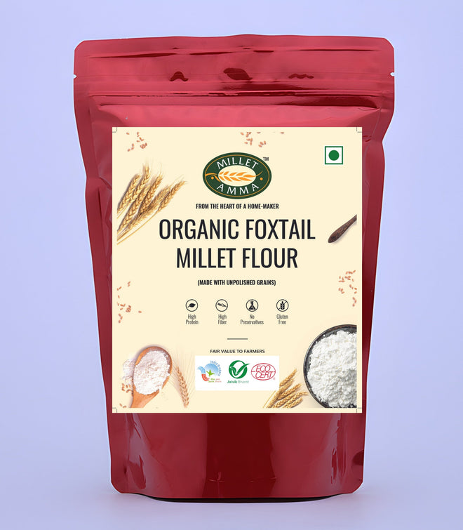Foxtail Millet Flour Organic - 500gm