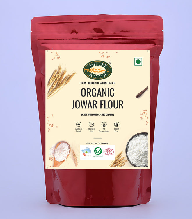 Jowar Millet Flour Organic 500 G