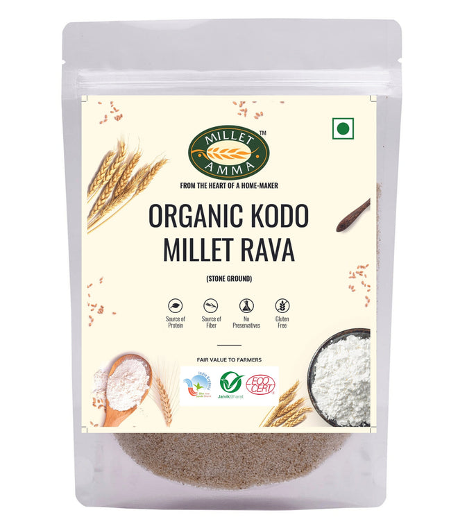 Kodo Millet Rava Organic - 500 g